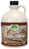 Now Foods Organic Maple Syrup Grade A Dark Color 64 fl. oz