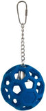 JW Pet Insight Pet Hol-ee Roller Rubber Parrot Toy Assorted Colors