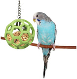 JW Pet Insight Pet Hol-ee Roller Rubber Parrot Toy Assorted Colors