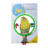 JW Pet ActiviToys Ring Clear with Bell for Parakeets, Canaries, Finches and Similar Sized Birds