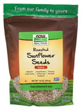 Now Natural Foods Sunflower Seeds Roasted And Salted, 16 oz.