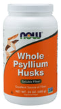 Now Supplements Psyllium Husks Whole, 24 oz.
