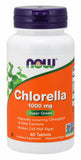 Now Supplements Chlorella 1000 Mg, 60 Tablets