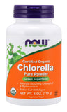 Now Supplements Chlorella Powder Organic, 4 oz.