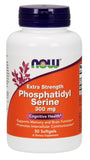 NOW Supplements Phosphatidyl Serine 300 mg, Extra Strength