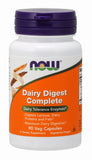 Now Supplements Dairy Digest Complete, 90 Veg Capsules