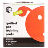 Lola Bean Quilted Pet Training Pads Unscented Large - 50 count
