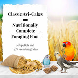 Lafeber Classic Avi-Cakes Gourmet Parakeet, Cockatiel and Conure Food - 8 oz