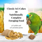 Lafeber Classic Avi-Cakes Gourmet Parrot Food - 12 oz