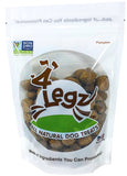 4Legz Organic Pumpkin Crunchy Dog Cookies - 7 oz