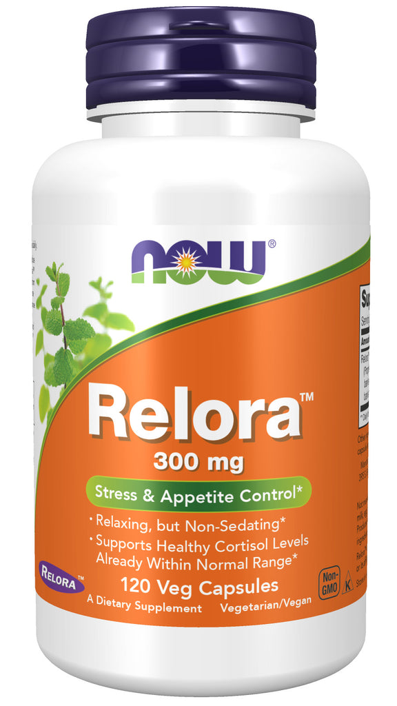 Now Supplements Relora 300 Mg, 120 Veg Capsules