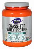 Now Sports Grass Fed Whey Protein Creamy Vanilla Powder, 1.2 lbs.