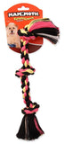 Mammoth Cotton Blend Color 3 Flossing Rope Dog Toy Small
