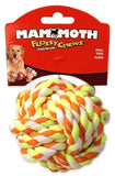Mammoth Cotton Blend Monkey Fist Ball Flossy Dog Toy 2.5" Mini