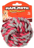 Mammoth Cotton Blend Monkey Fist Ball Flossy Dog Toy 3.75" Small