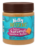 Now Natural Foods Nutty Infusions Cashew Butter Salted Caramel, 10 oz.
