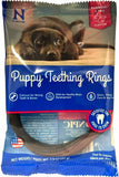 N-Bone Puppy Teething Ring Blueberry and BBQ Flavor - 6 count