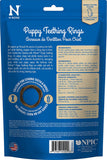 N-Bone Puppy Teething Rings Peanut Butter Flavor - 6 count