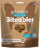 Get Naked Senior Health Biteables Soft Dog Treats Chicken Flavor - 6 oz
