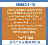 Get Naked Digestive Health Biteables Soft Cat Treats Surf and Turf Flavor - 3 oz
