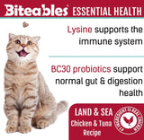 Get Naked Essential Health Biteables Soft Cat Treats Land and Sea Flavor - 3 oz