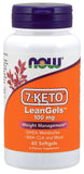 Now Supplements 7-Keto Leangels 100 Mg, 60 Softgels