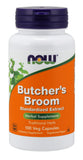 Now Supplements Butcher Broom, 100 Veg Capsules