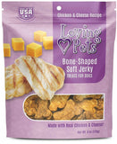Loving Pets Bone-Shaped Soft Jerky Treats Cheese - 6 oz