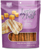 Loving Pets Soft Jerky Sticks Cheese Flavor - 6 oz