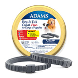 Adams Flea and Tick Collar Plus for Dogs and Puppies - 2 count