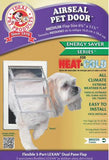Ideal Pet Products Air Seal Plastic Pet Door with Telescoping Frame - Medium