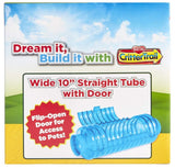Kaytee Critter trail Wide 10" Straight Tube with Door