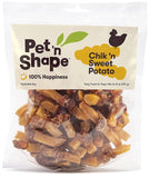 Pet n Shape Chik n Sweet Potato Natural Chicken Dog Treats - 16 oz