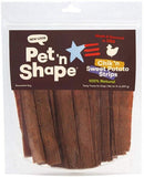 Pet n Shape Natural Chik n Sweet Potato Strips Dog Treats - 14 oz