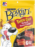 Purina Beggin' Strips Thick Cut Hickory Smoke Flavor - 6 oz