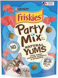 Friskies Party Mix Natural Yums Cat Treats Made with Real Tuna - 2.1 oz