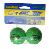 Petsport Mint Jr Tuff Balls Dog Toy - 2 count