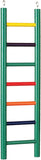 Prevue Carpenter Creations Hardwood Bird Ladder Assorted Colors - 6 step