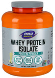Now Sports Whey Protein Isolate Creamy Vanilla Powder, 5 lbs.