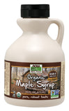 Now Foods Organic Maple Syrup Grade A Dark Color 16 oz.