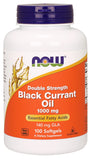 Now Supplements Black Currant Oil Double Strength 1,000 Mg, 100 Softgels