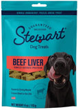 Stewart Freeze Dried Beef Liver Treats Resalable Pouch - 4 oz