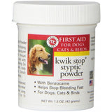 Miracle Care Kwik Stop Styptic Powder for Dogs, Cats and Birds - 0.5 oz