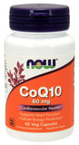 Now Supplements CoQ10, 60 Mg, 60 Veg Capsules