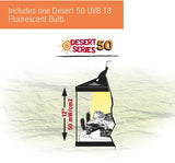 Zilla Slimline Desert Fixture UVB T8 Fluorescent Light