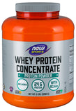 Now Sports Whey Protein Concentrate Unflavored, 5 lbs.