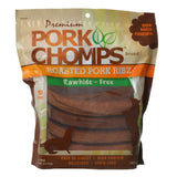 Pork Chomps Roasted Pork Ribz Dog Treats - 10 count