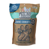 Howls Kitchen Canine Cookies Skin and Coat Formula Lamb and Blueberry - 10 oz