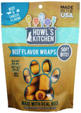 Howls Kitchen Beef Flavor Wraps Beef and Cheese - 12 oz