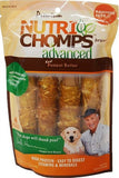 Nutri Chomps Advanced Twists Dog Treat Peanut Butter Flavor - 4 count